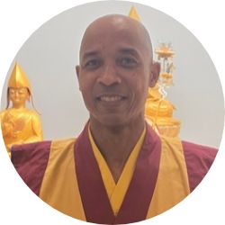 Avec Kelsang Dorchen